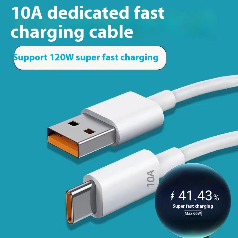 Super Fast Charge Fiberglass Super Fast Charge Câble de données de téléphone mobile