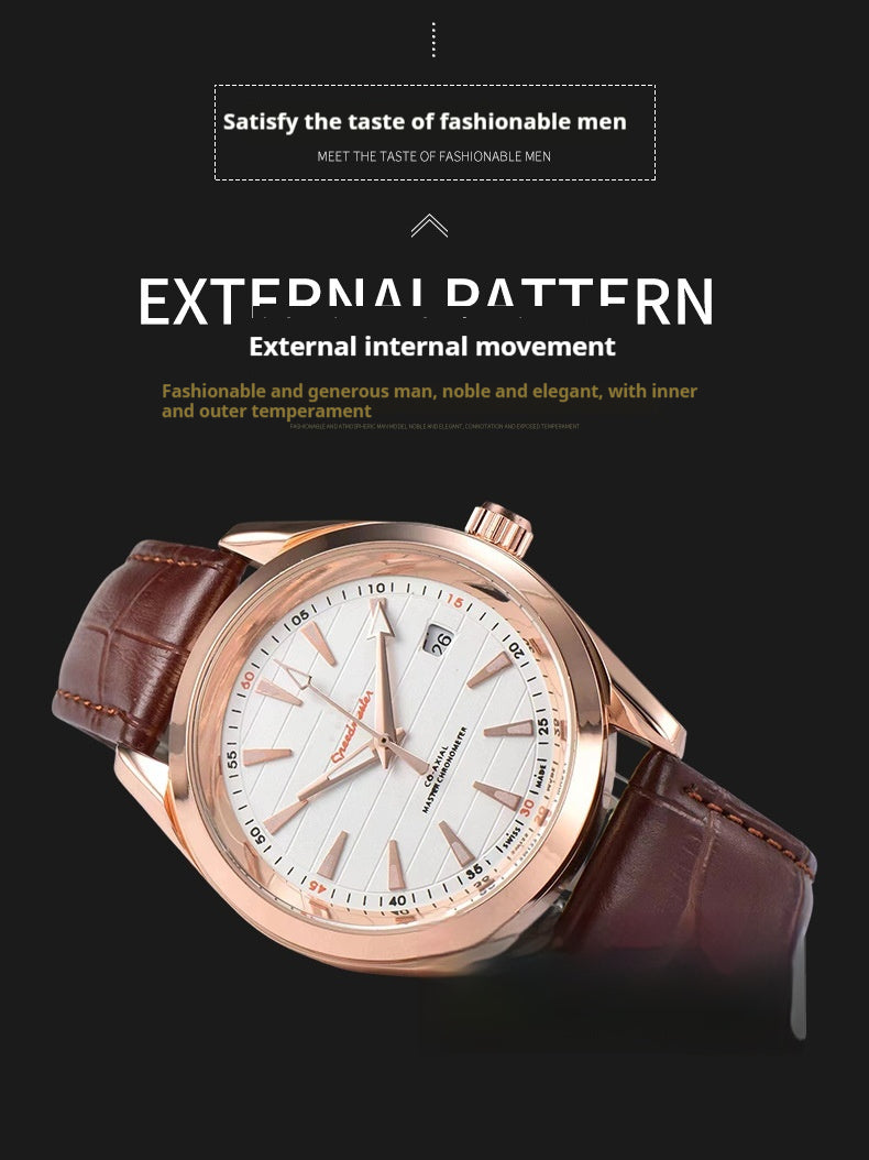 Montres Homme Business Montre mécanique automatique