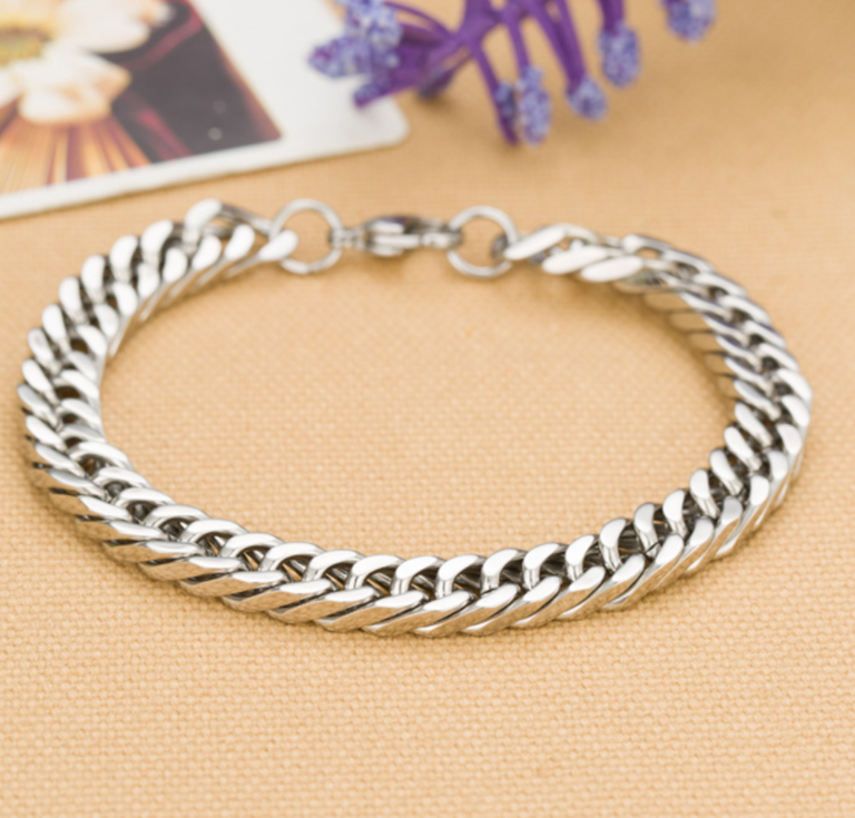Bracelet en acier titane