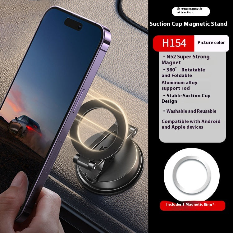 Suction Cup Magnetic Phone Holder for Car Use