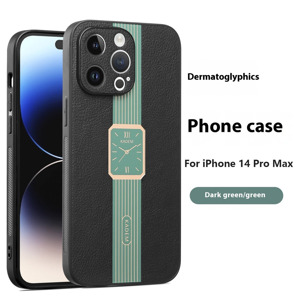 Coffret de protection magnétique rond Coque de téléphone