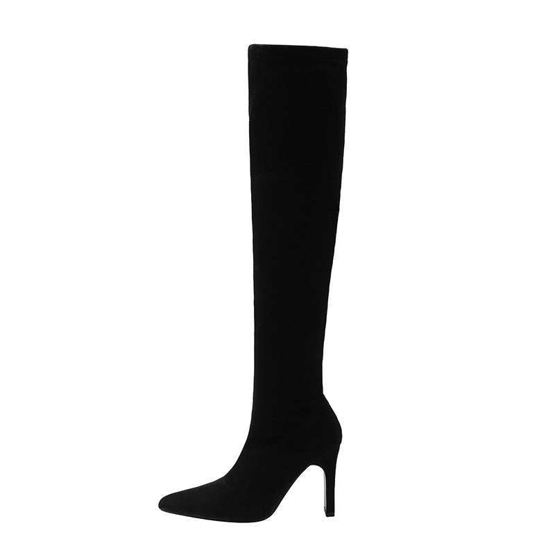 Bottes pointues à talons pointus à talons hauts pour femmes