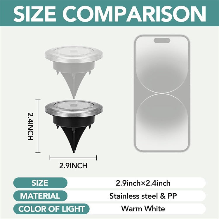 Extérieur étanche Mini Solar Underground Light