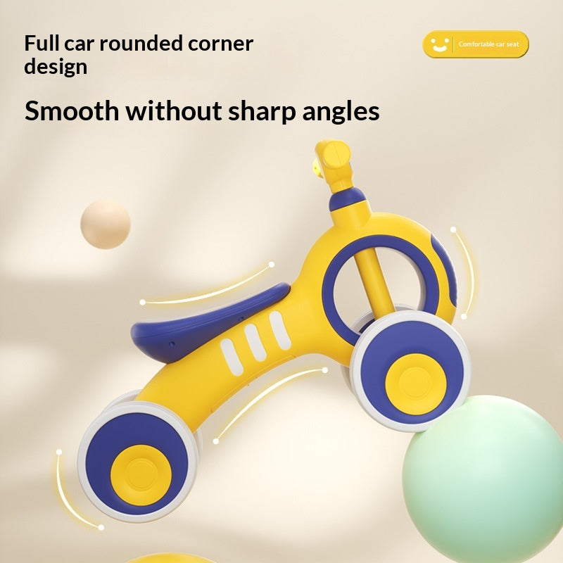 Roule-sur Gliding Jouet Car Babys Marcheur à quatre roues et Roue-sur Jouet