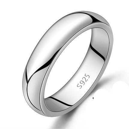 925 Argent anneau mâle index doigt peu