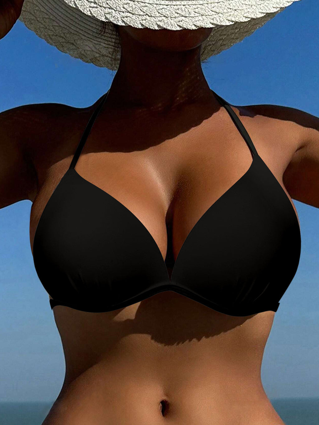 Les femmes de style européen et américain Sexy Push-up Bikini Top