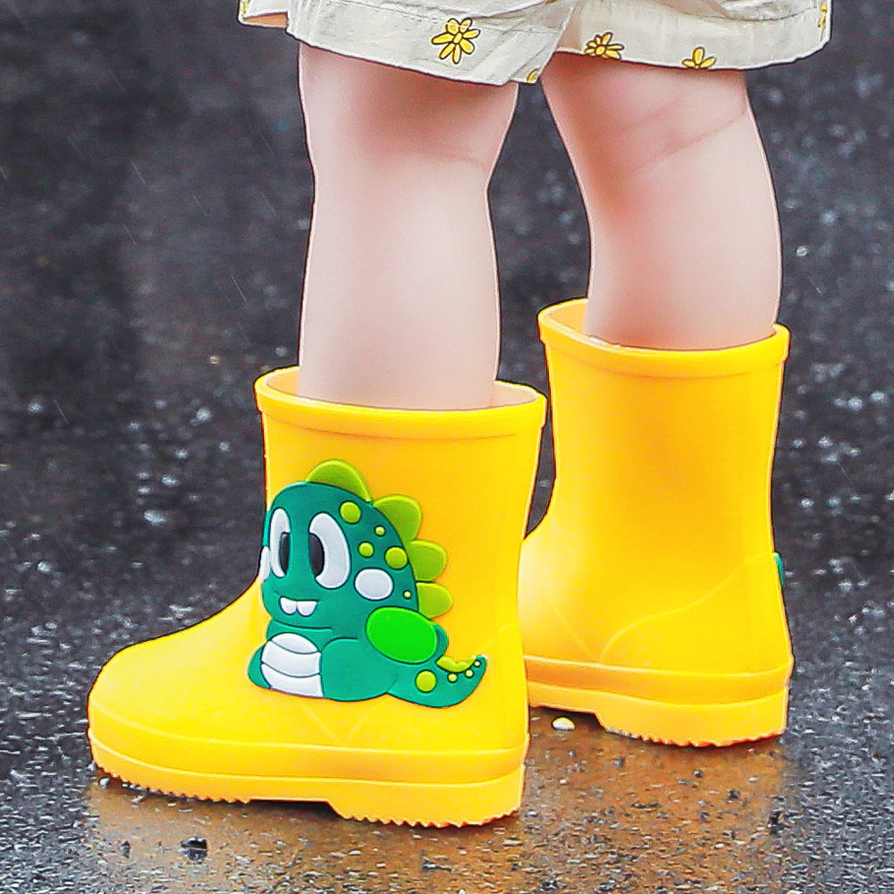 Bottes de pluie pour enfants Cartoon Waterproof Short Tube Rain Shoes