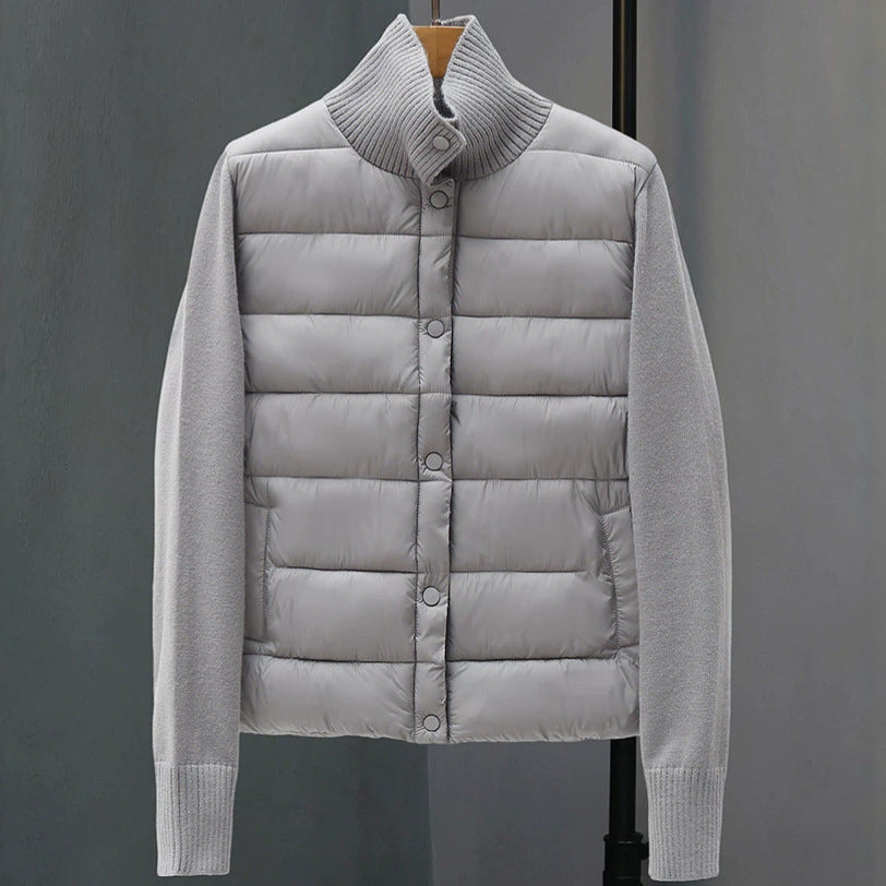 Manteau de coton tricoté pour les femmes