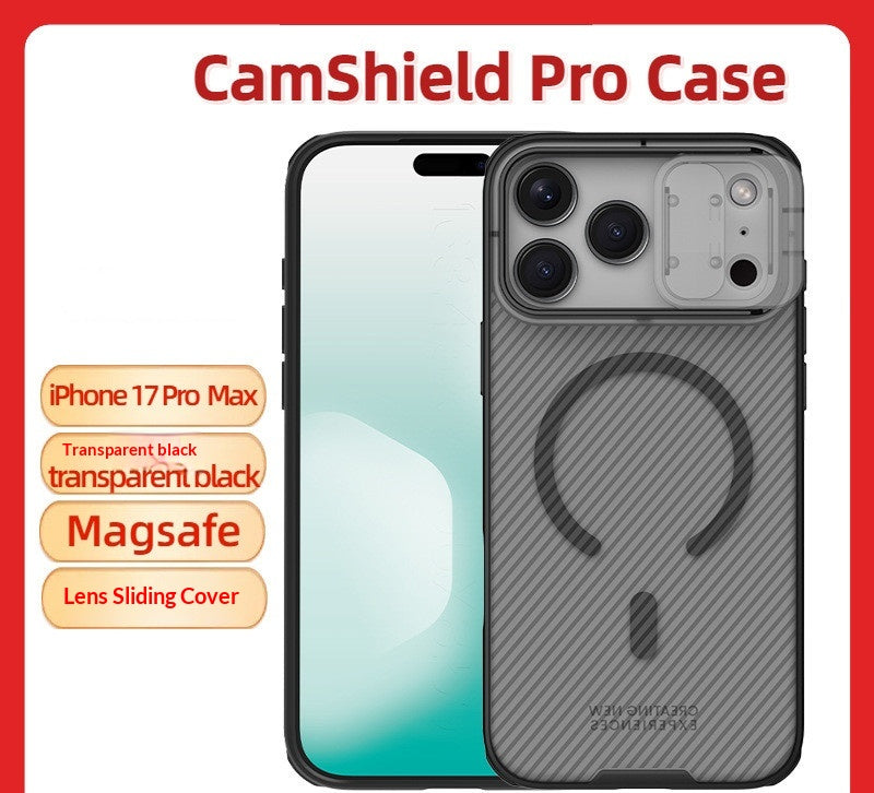 Boîtier de protection magnétique MagSafe avec un couvercle coulissant