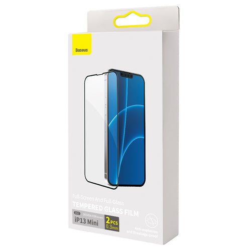 0.3mm Plein écran plein verre film trempé pour IP 5.4 Inch modèle