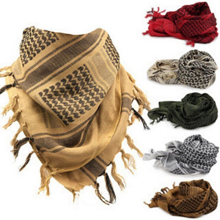 Tactiques de plein air pour hommes Écharpe Jacquard