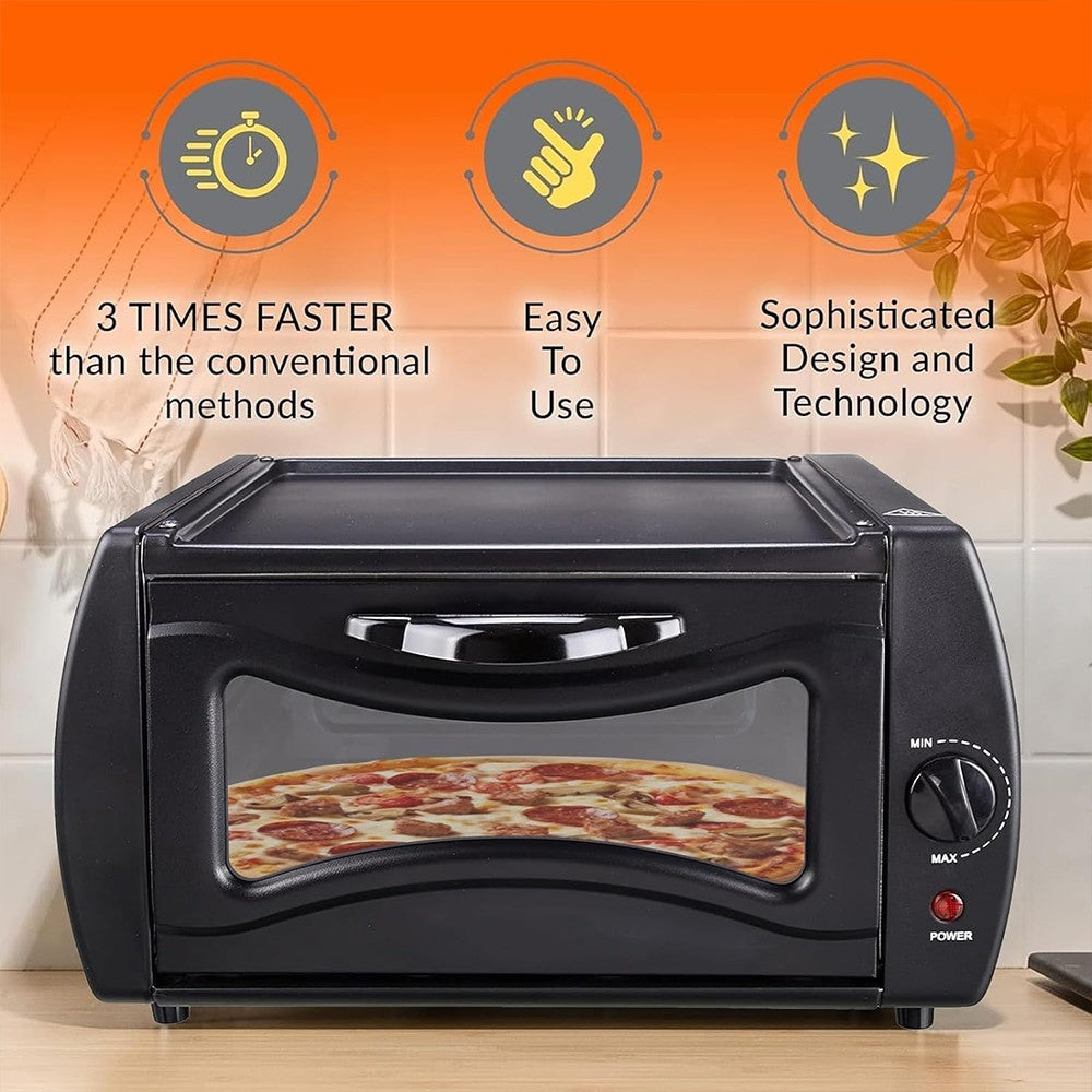 2100W Mini Four Chapati Roti Lahmacun Manakish Pizza Naan Bread Maker UK