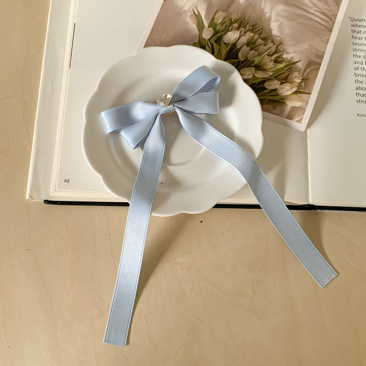 Femelle Sweet Desire Mesh Bow Clip cheveux