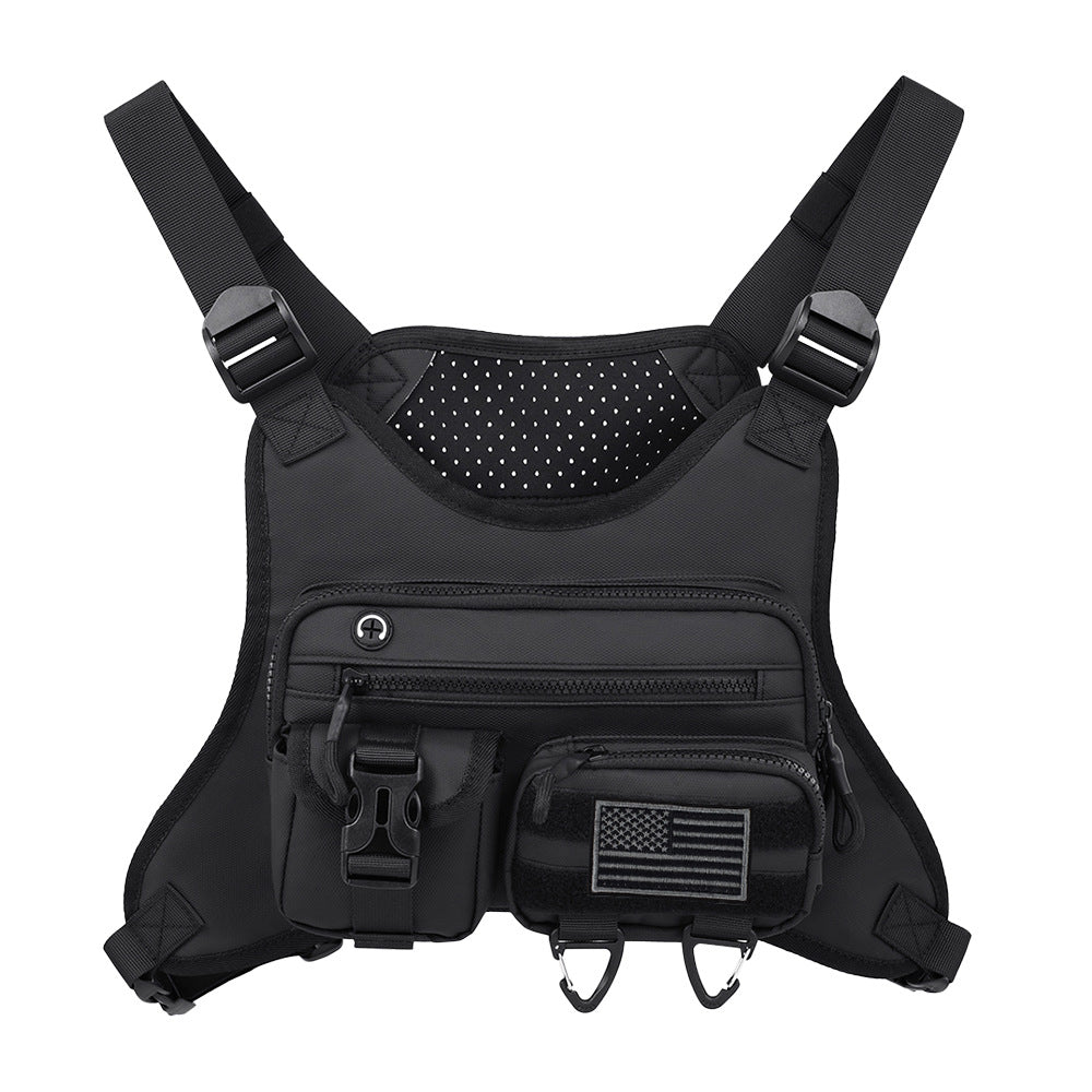 Sports de plein air sac de poitrine d'équitation respirant vest
