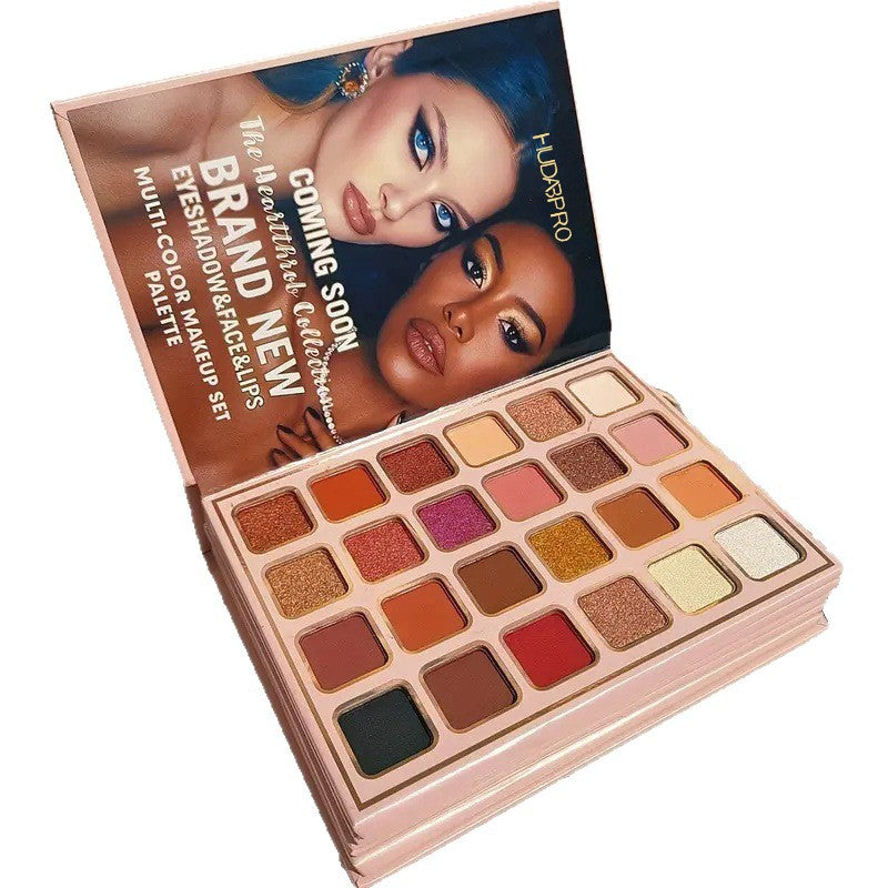 78-Color Palette de maquillage mate perlescente