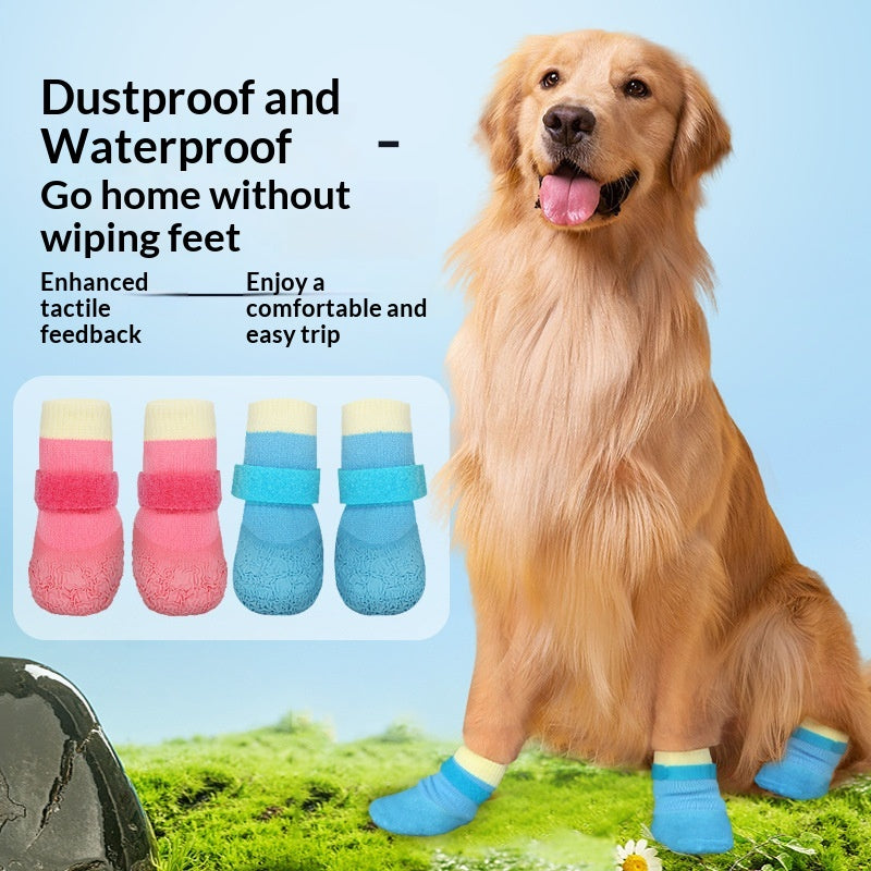 Chaussure de chien imperméable antidérapante pour animaux de compagnie