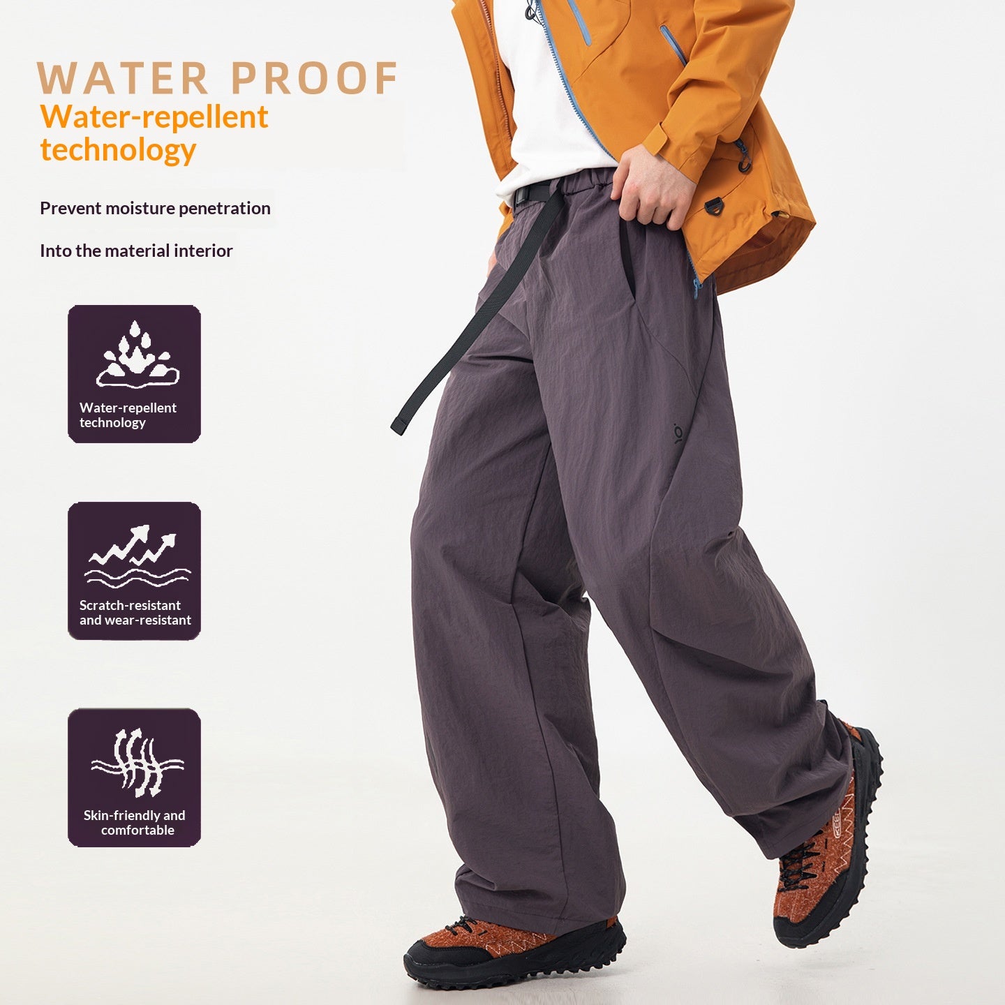 Fonctionnalité Outdoor Water-repulsant Vêtements de travail Pantalons occasionnels Pantalons Street style Athletic Pantalons