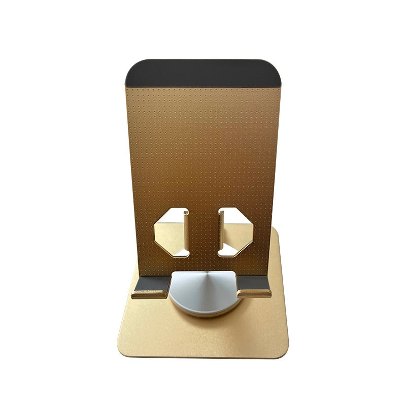 Support de téléphone en aluminium de bureau tout-métal