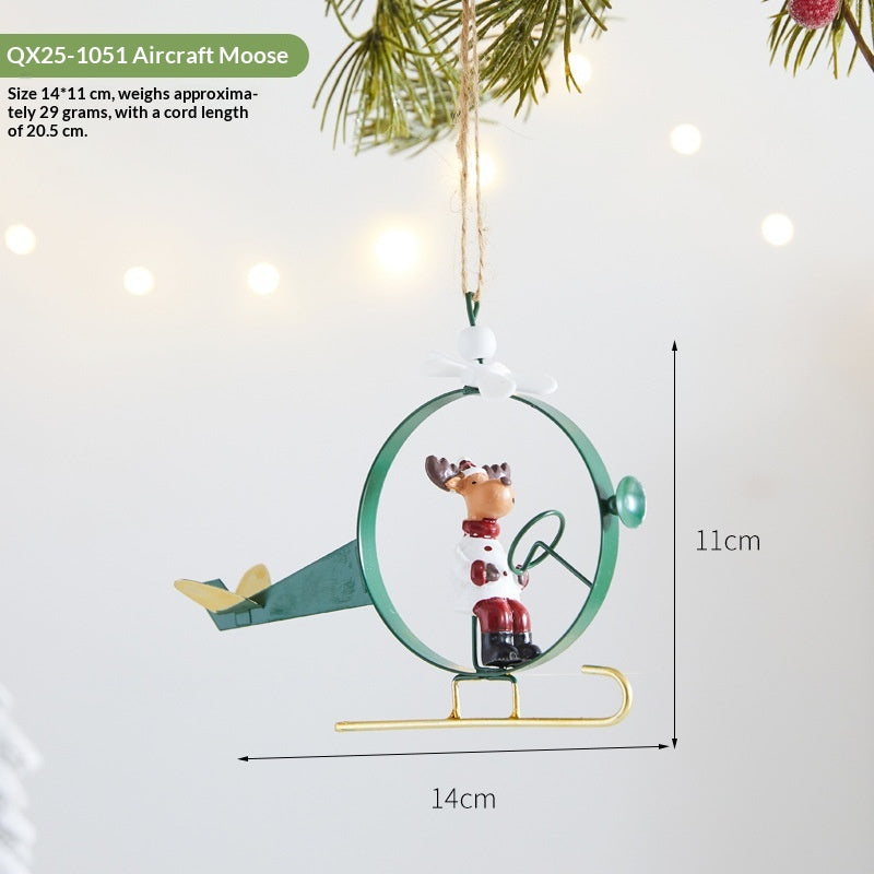 Pendentif décoratif en fer forgé, boîte aux lettres pour personnes âgées