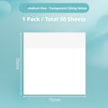 Clear Post-it Notes-Moyenne