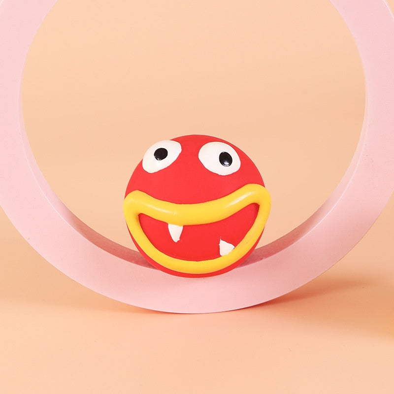 Durable chew-resistant squeaky pet toy