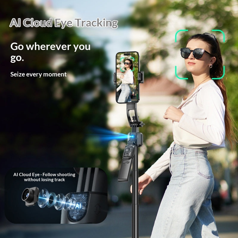 C17 Smartphone Selfie Stick Smart Stabilisé Gimbal extensible avec mode automatique complet