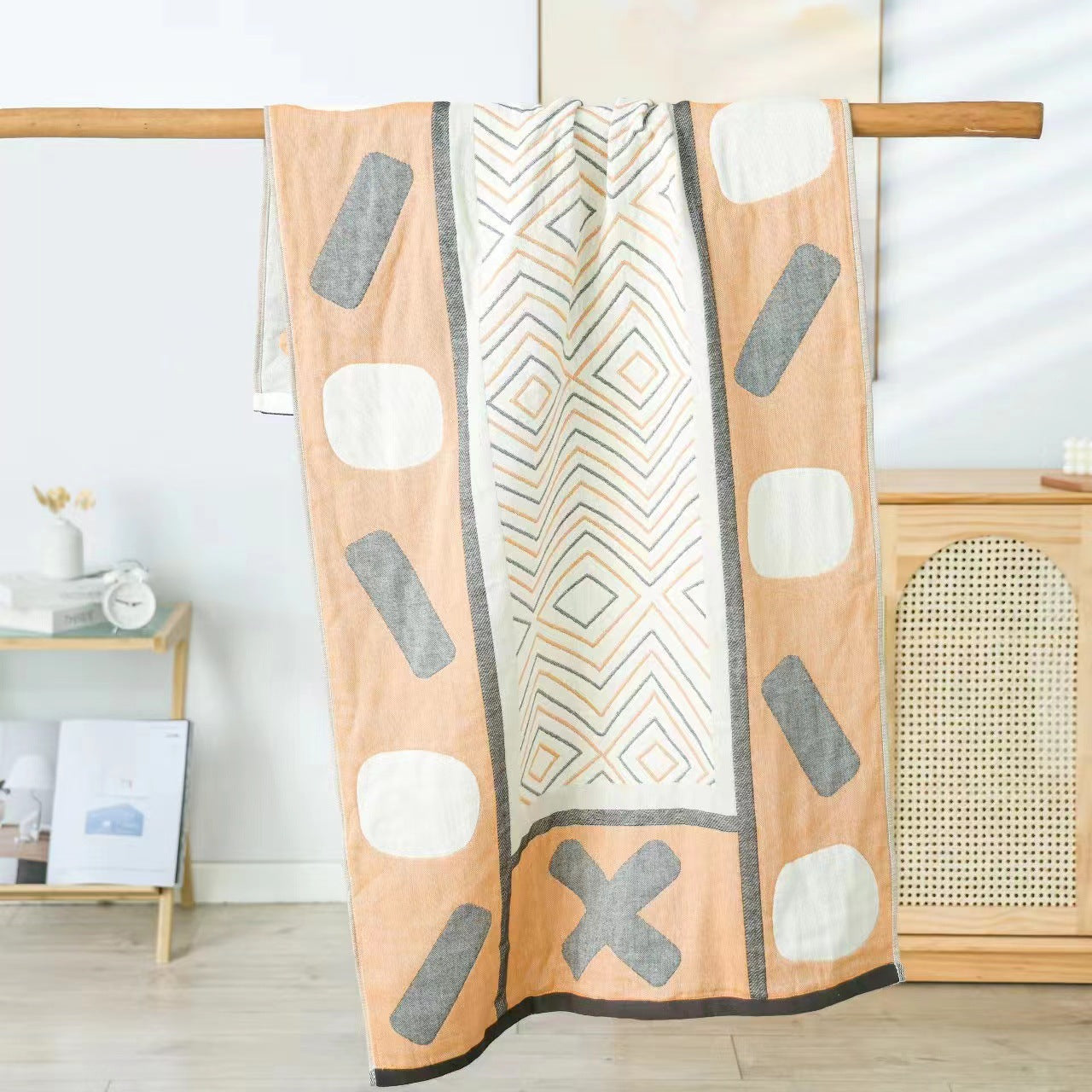 Serviette de bain en coton Gauze à quatre couches