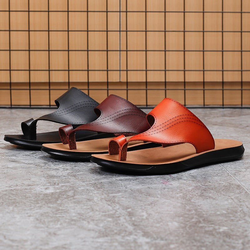 Hommes Été Outdoor Casual Microfibre Flip-Flops