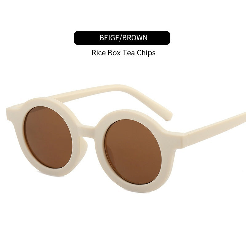 Lunettes de soleil Fashion Pet Cadre rond