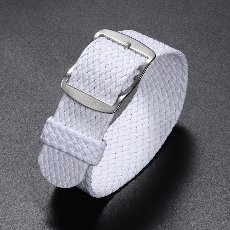 Bracelet de montre en nylon tissé pièces sur toile bracelet de montre