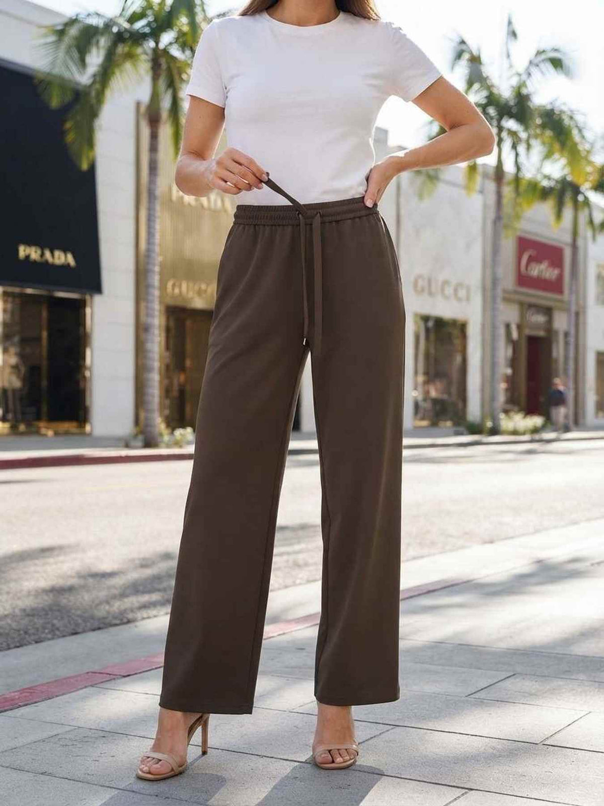 Ladies Long Trousers
