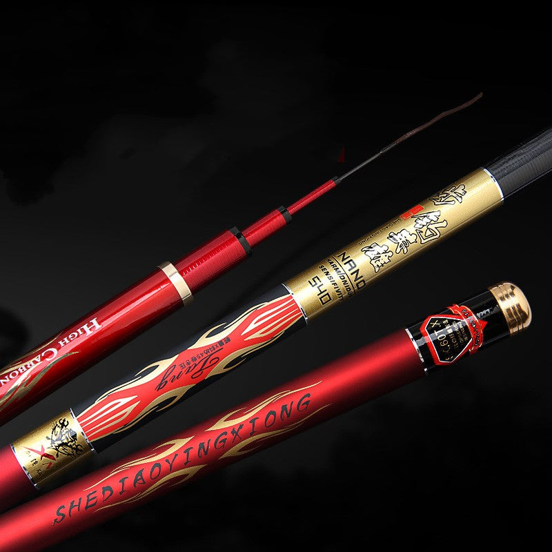 8.1 M Tige de pêche légère et dure 28 haute carbone