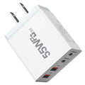 Prise de recharge mobile USB multi-port 55W