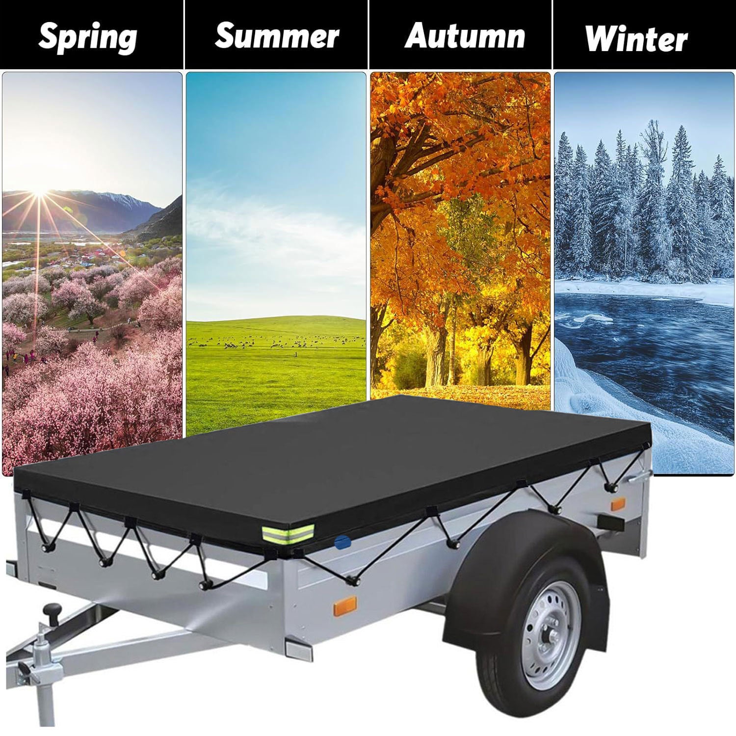 Camion Cover Camion Canopy Cargo Box Cover Remorque