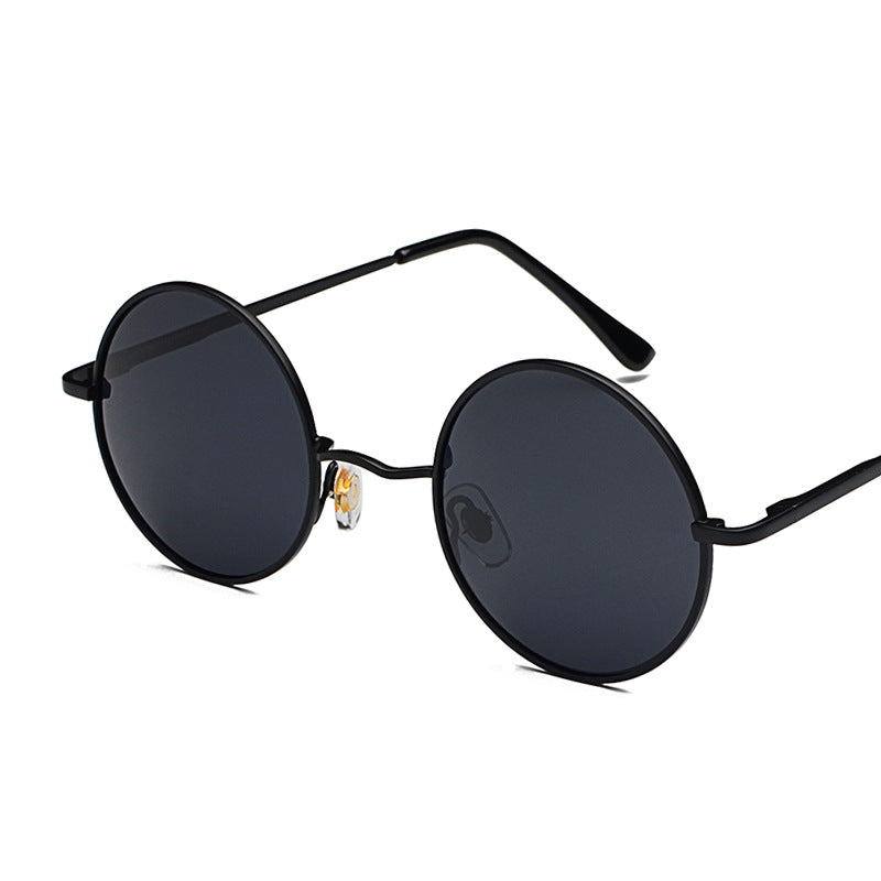 Lunettes de soleil de protection UV Vintage ronde