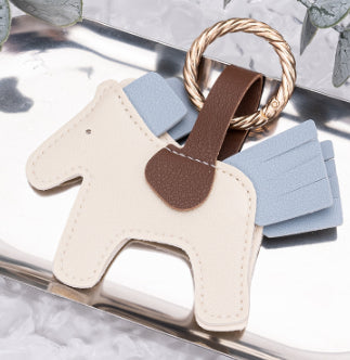 Clip magnétique de retenue-Poney portefeuille-Beige-1 pièce