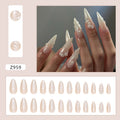 Perle fée porter un clou de diamant type 24 pièces