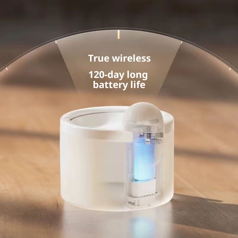 Distributeur d'eau pour animaux sans fil intelligent avec surveillance de la qualité de l'eau 24 heures sur 24 pour les chats et les chiens