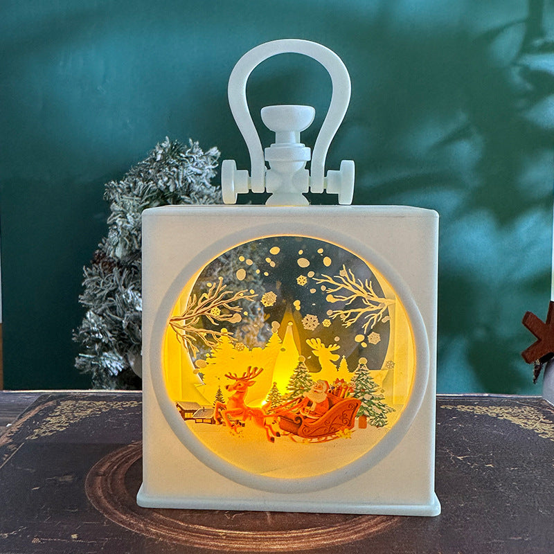 Décorations de Noël Boîte Cadeau Portable pour Enfants Creative