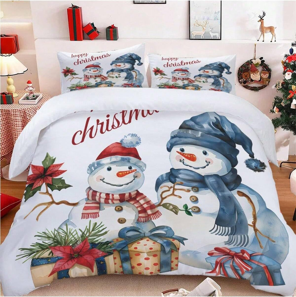 Ensemble de literie 3 pièces de Noël Hiver à vente chaude