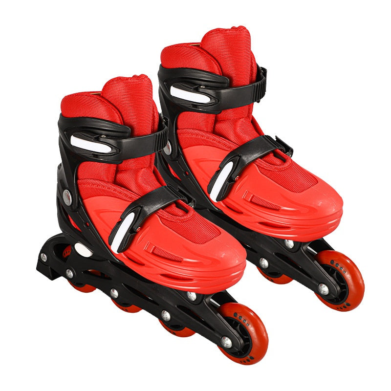 Ensemble complet de skate en ligne pour enfants avec des options de taille multi-réglables