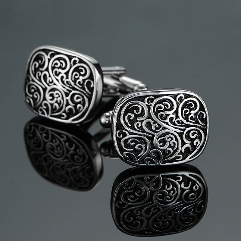 Men's Enamel Craft Vintage Collection Cube Cufflinks
