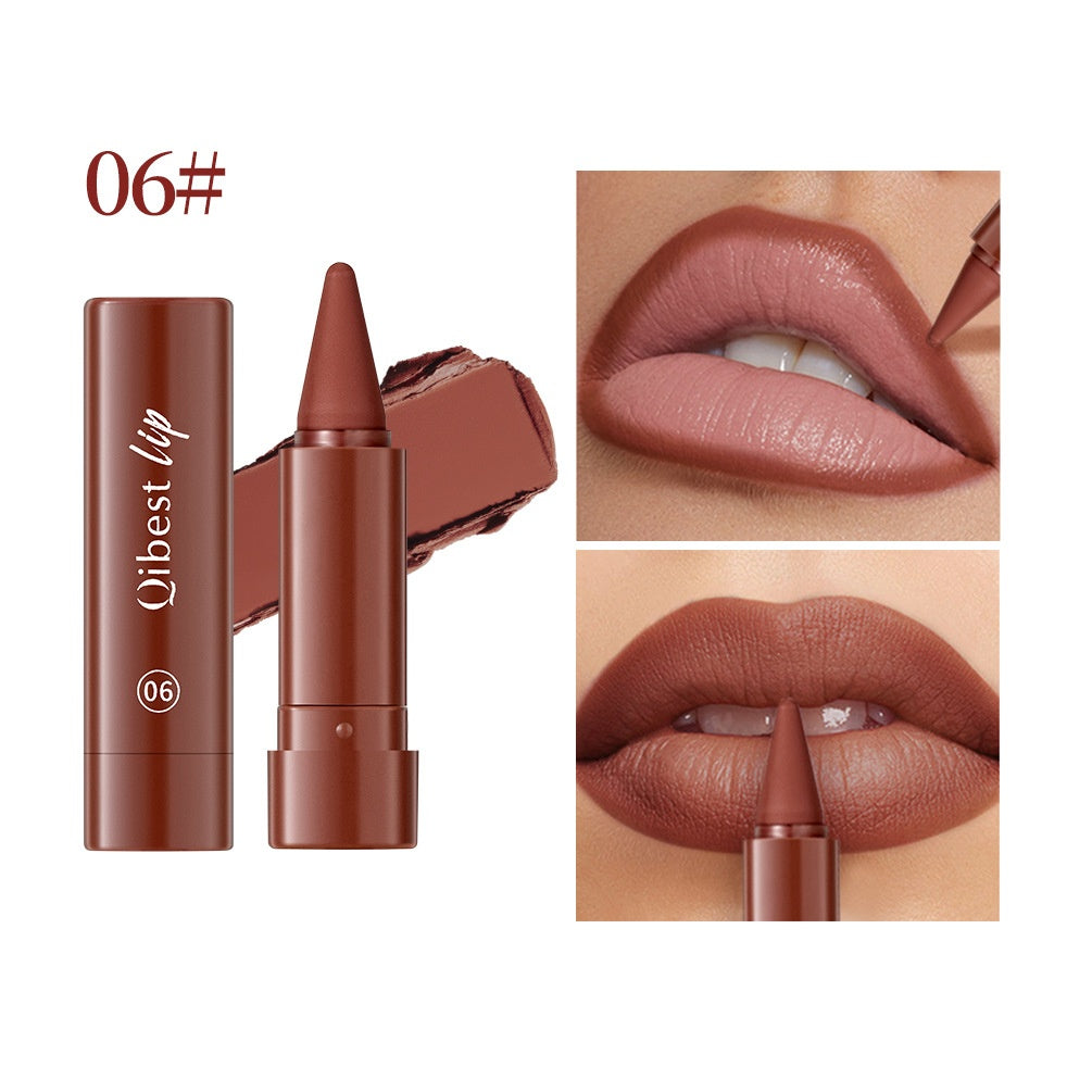 Long Lasting Matt Twist Up rouge à lèvres avec une finition naturelle et la formule résistant à l'eau