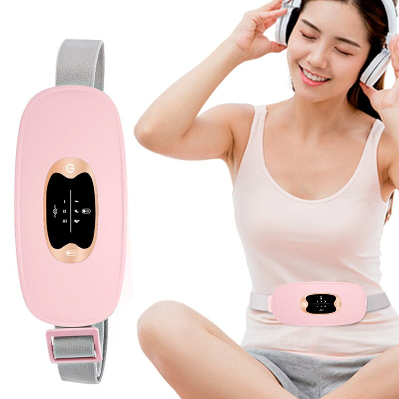 Ceinture de coussinet de vibration pour le chauffage électrique pendant la période de soulagement de la douleur Crampes US