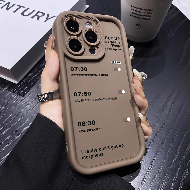 Boîtier de téléphone mobile Silicone complet contenant Epoxy Soft Case