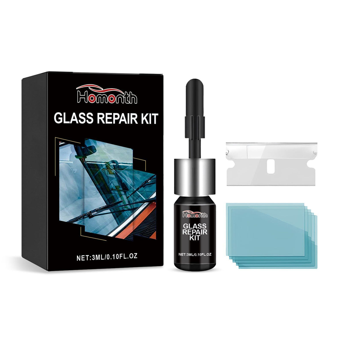 Kit de réparation de pare-brise HOMONTH