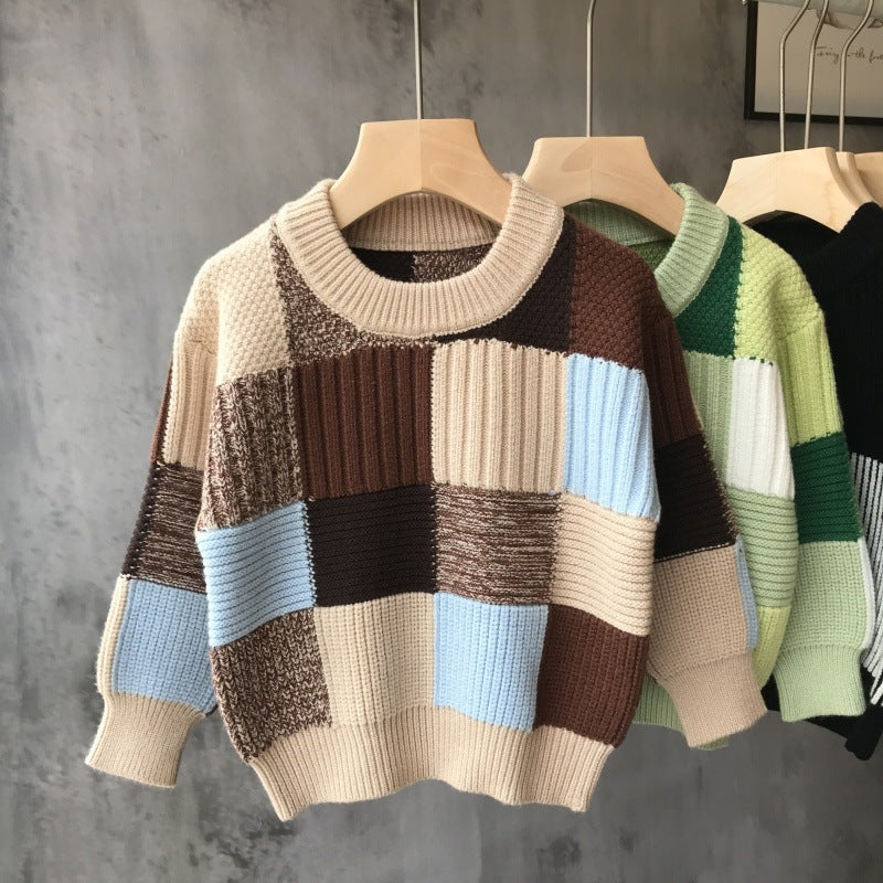 Garçons T-shirt de bas en peluche pour enfants