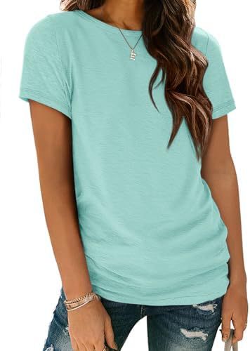 T-shirt pour femme T-shirt d'été Top manches courtes