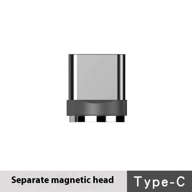 Câble de données de flux magnétique Type-c Téléphone mobile Câble à trois en un