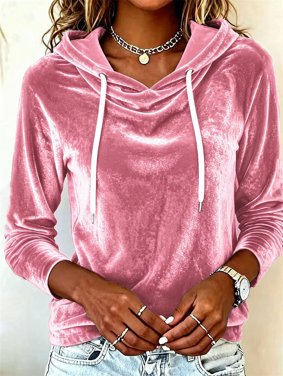 Polyester blouse